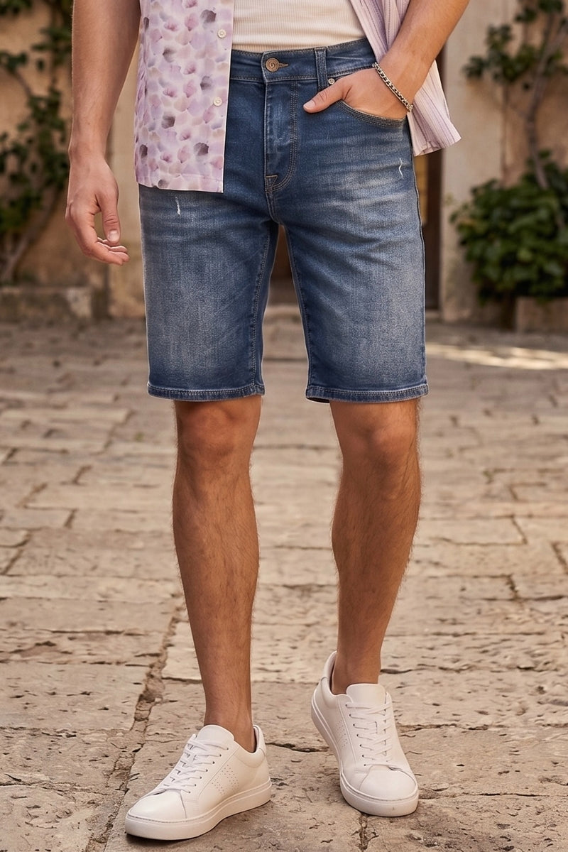 Wholesale,Selected Homme, Selected Homme Dark Blue Denim Short, Blue, 38W-10L-TagXXL36W-10L-TagXL34W-10L-TagL32W-10L-TagM30W-10L-TagS