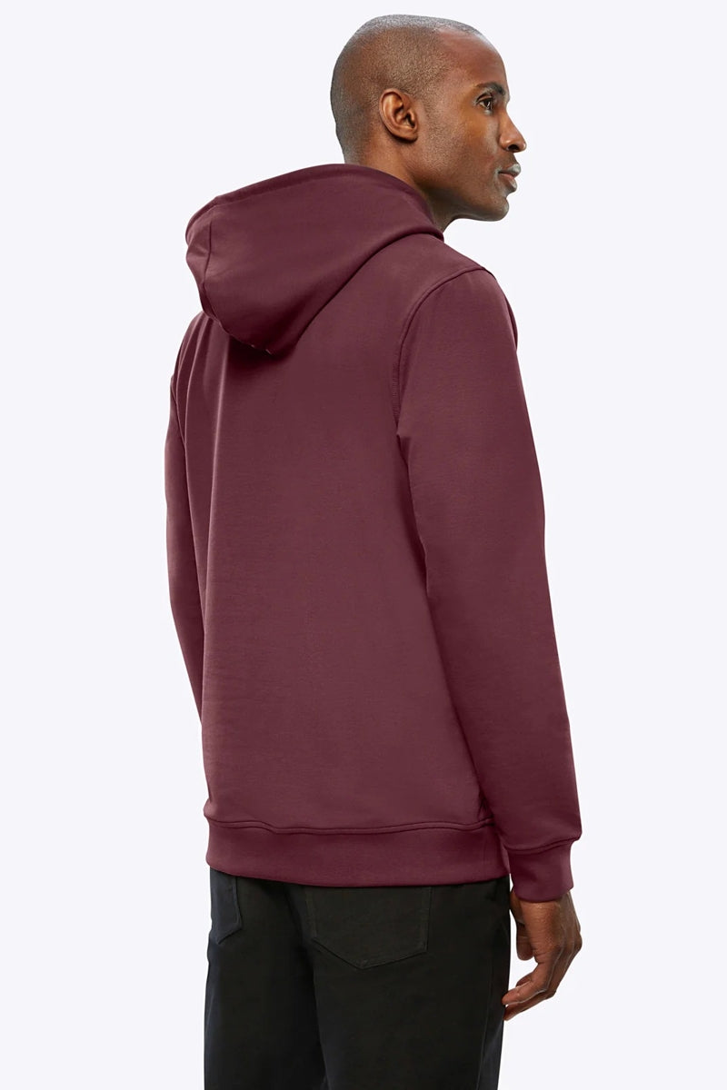 Wholesale,CUTS, CUTS Maroon French Terry Hoodie, Red, Large-46-TagL