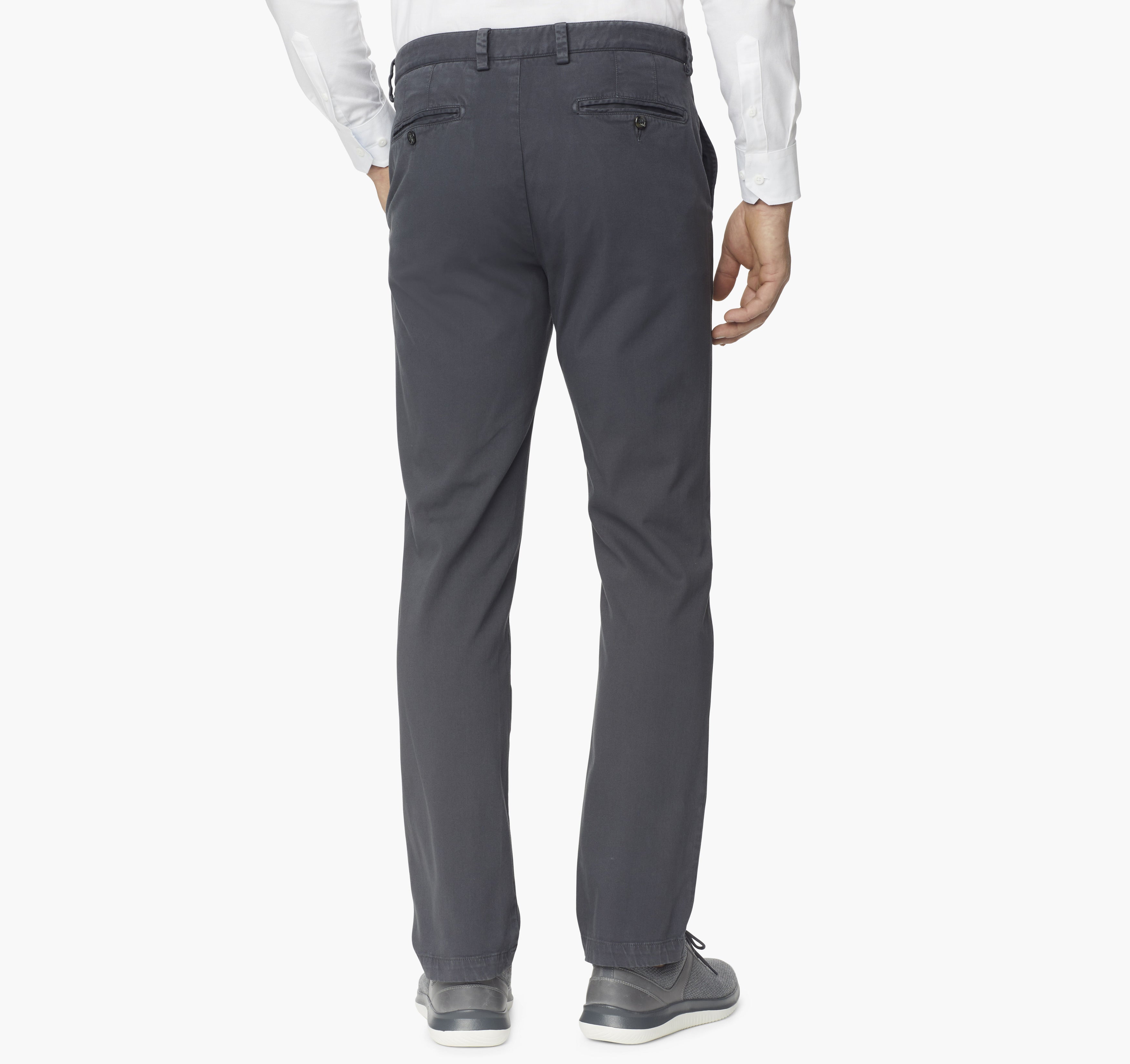 Wholesale,Johnston & Murphy, Johnston & Murphy Navy Washed Straight Leg Chino, Blue, 36W-30L-Tag36