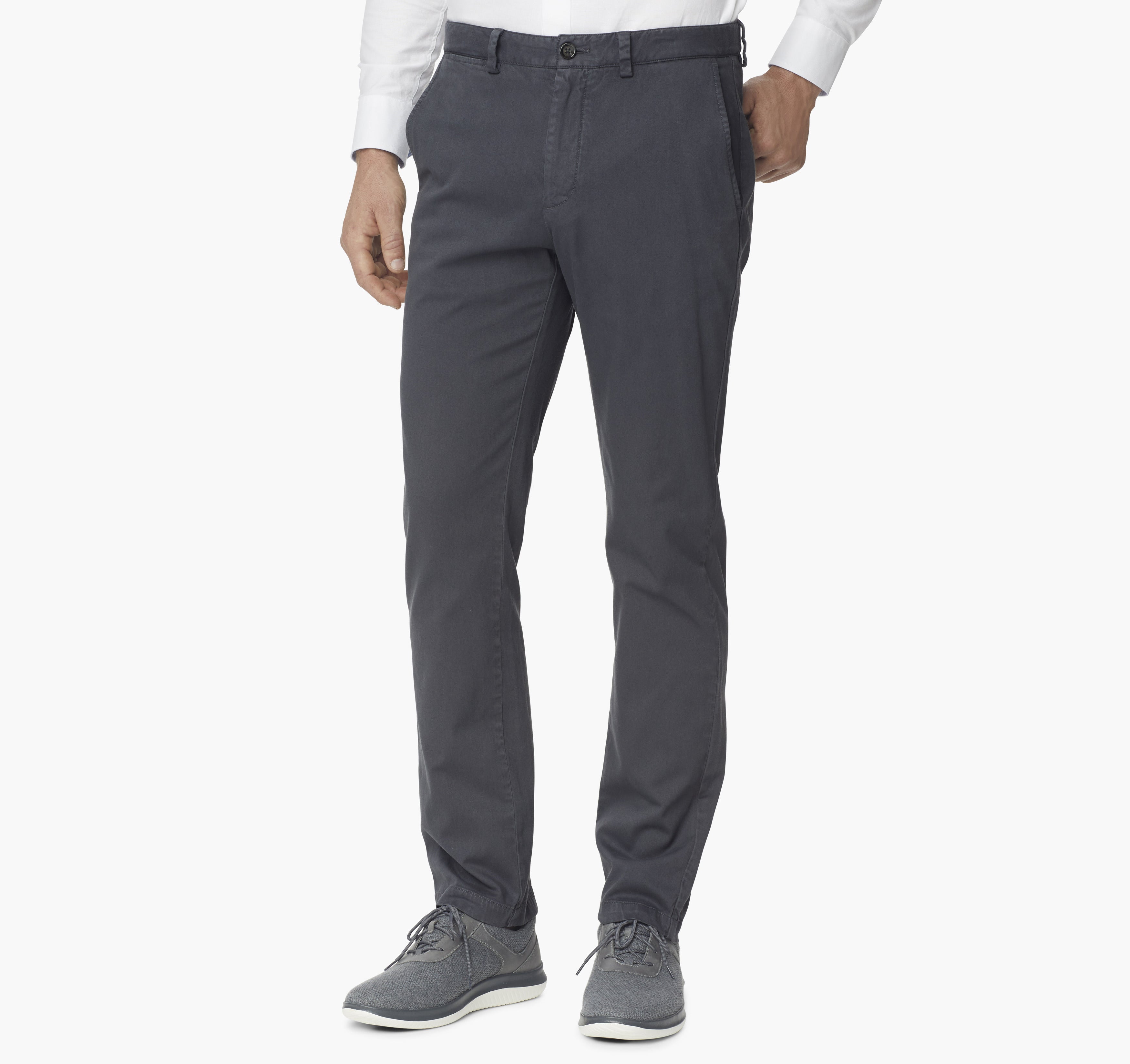 Wholesale,Johnston & Murphy, Johnston & Murphy Navy Washed Straight Leg Chino, Blue, 38W-32L-Tag38