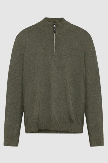 Wholesale,Signal Clothing, Signal Clothing Green Knit Half Zip Pullover, Green, Large-46-TagL