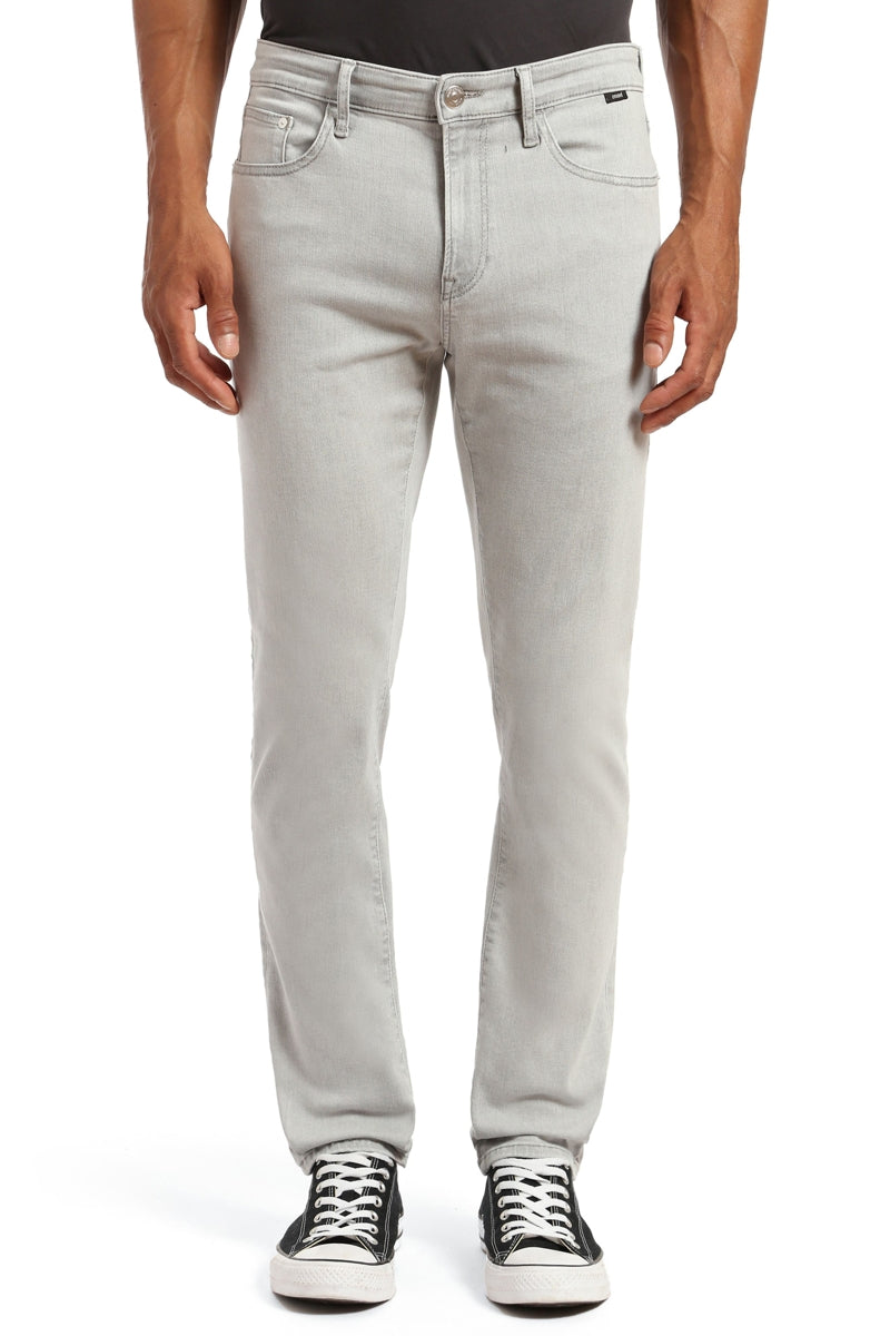 Mavi Steel Grey Straight Leg Jeans