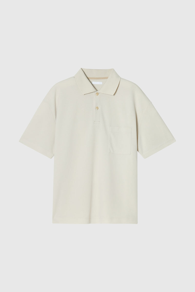Direct From Brand,FYNE, FYNE Beige Moisture-wicking Ribbed collar Polo, Tan, Large-46-TagL