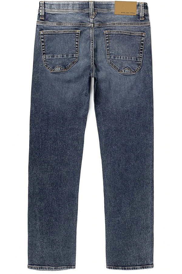 Projek Raw Classic Indigo 5-Pocket Slim Straight Jeans