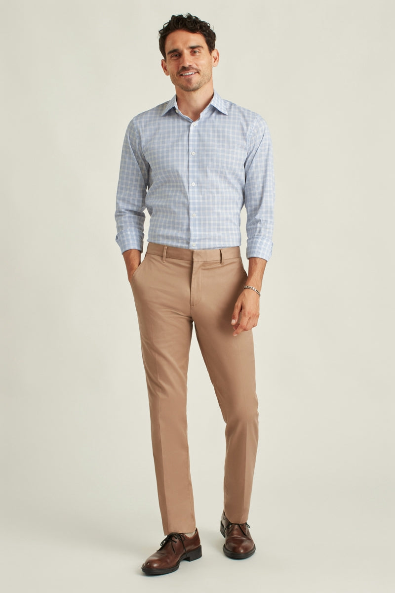 Wholesale,Bonobos, Bonobos Tan Slim Stretch Dress Pants, Tan, 36W-34L-Tag36
