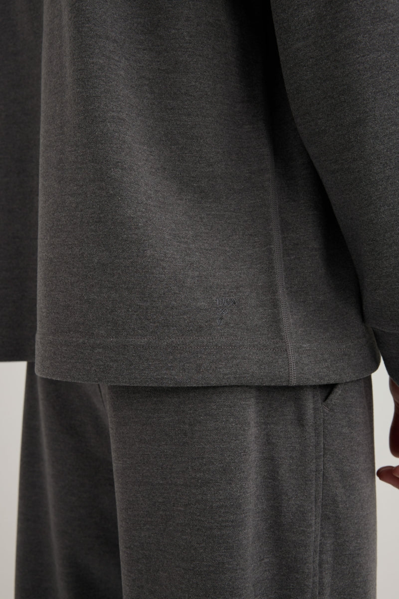 Direct From Brand,FYNE, FYNE Grey Temperature Control Thermal, Grey, Extra Large-48-TagLMedium-44-TagSLarge-46-TagM