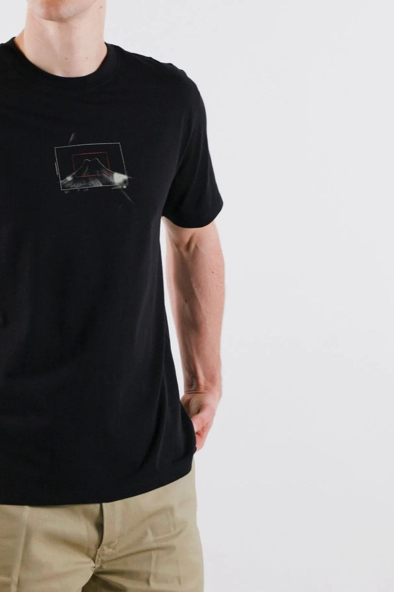 Wholesale,KAFT, KAFT Black Camera Print Graphic T-Shirt, Black, Small-41-TagS