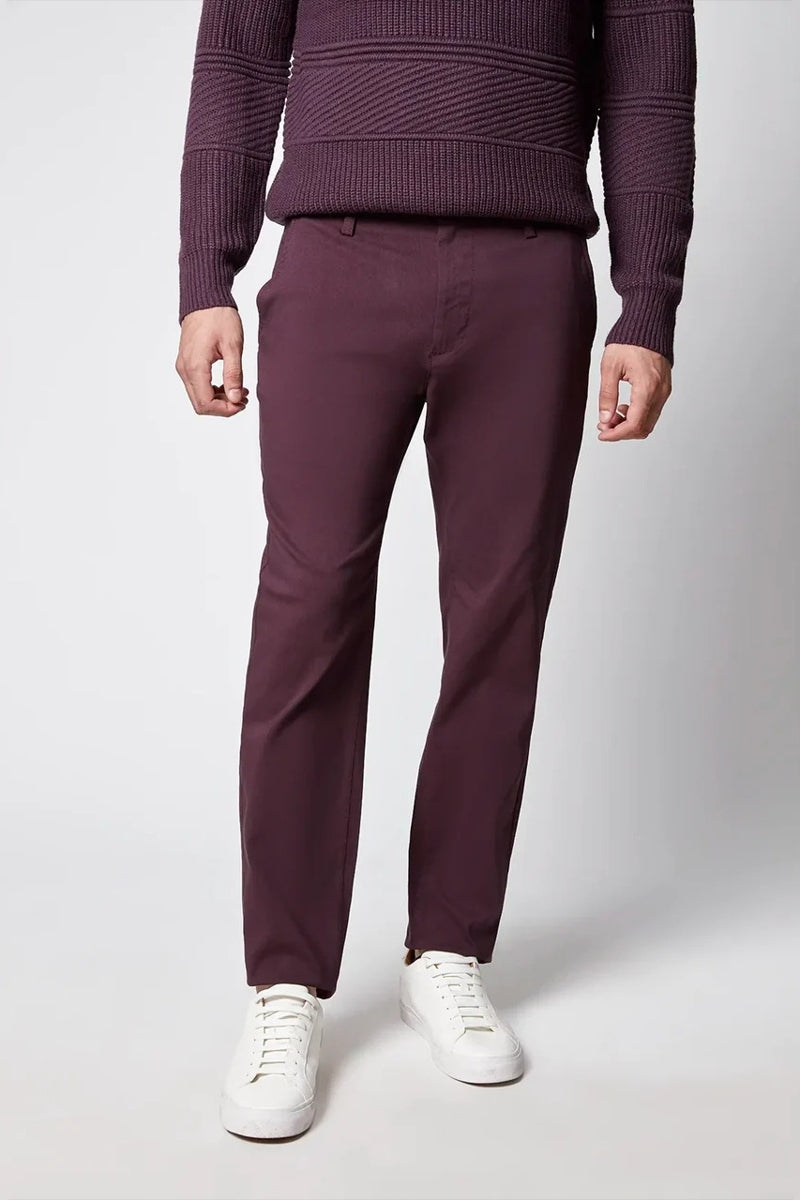 Wholesale,Projek Raw, Projek Raw Plum Classic Fit Stretch Chino, Purple, 32W-31L-Tag32