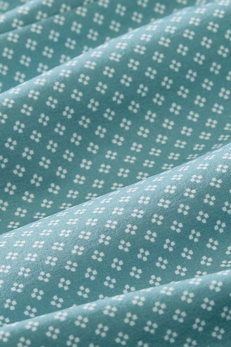 Wholesale,Mizzen + Main, Mizzen + Main Muted Green Clover Print Classic Fit Shirt, Green, Extra Extra Large-56-TagXXL