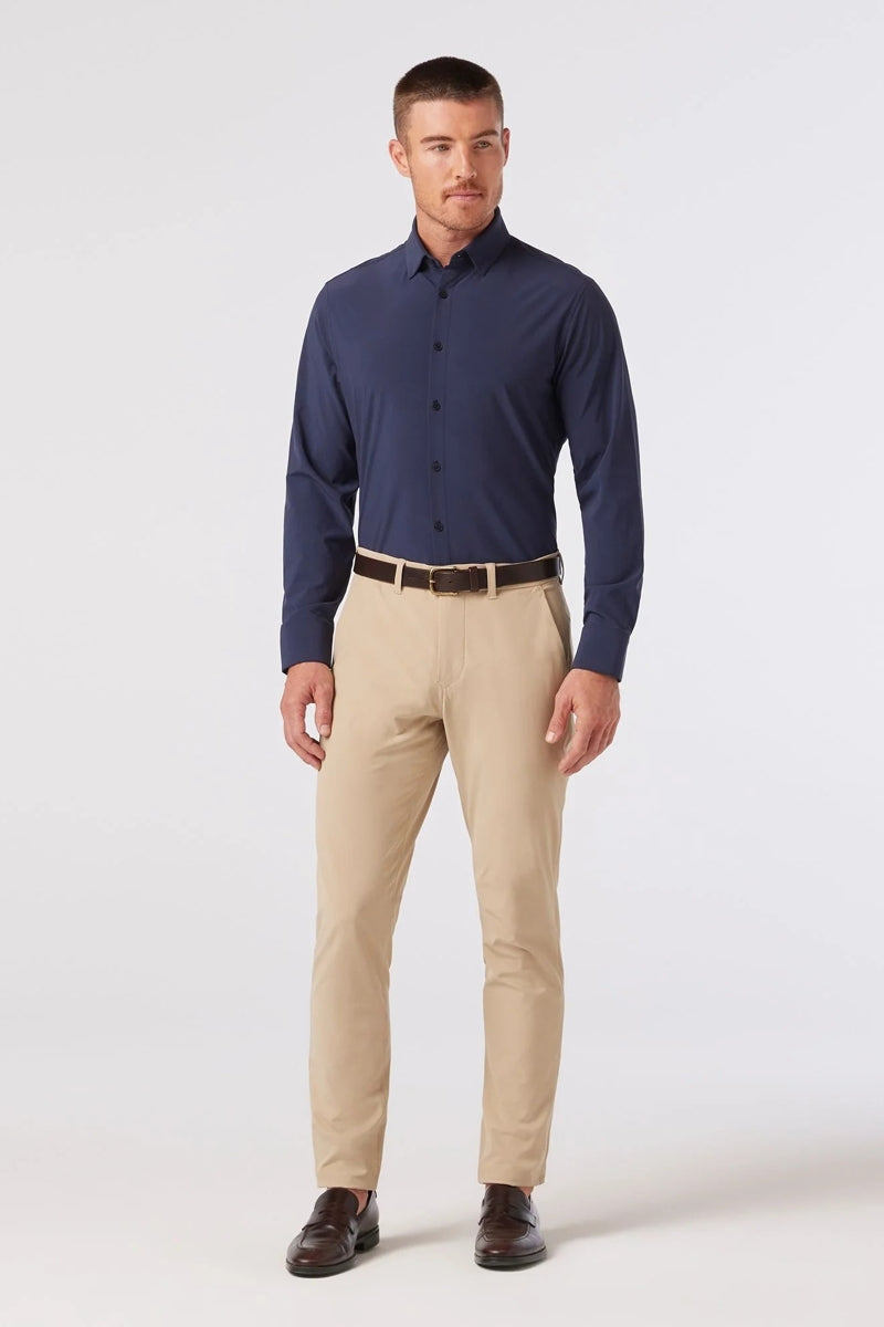 Wholesale,Mizzen + Main, Mizzen + Main Khaki Helmsman Four-way Stretch Chino Pant, Tan, 32W-30L-Tag32