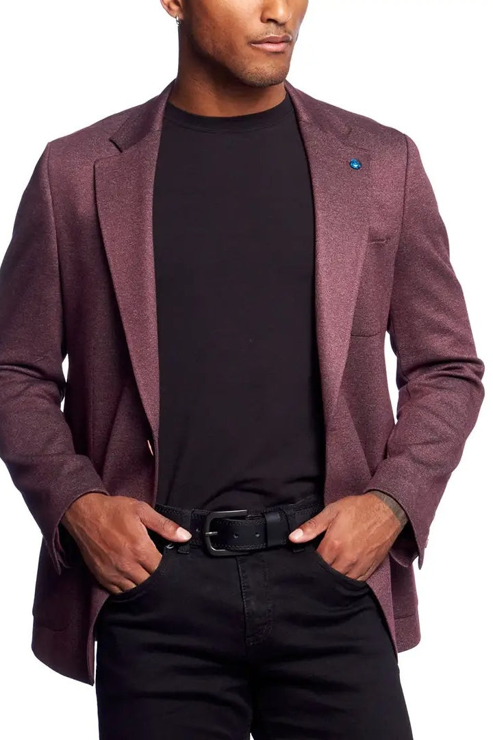 Wholesale,Eight X, Eight X Maroon Stretch Blazer, Red, Large-42-Tag42Large-44-Tag44Extra Large-46-Tag46Extra Extra Large-48-Tag48Extra Extra Large-50-Tag50