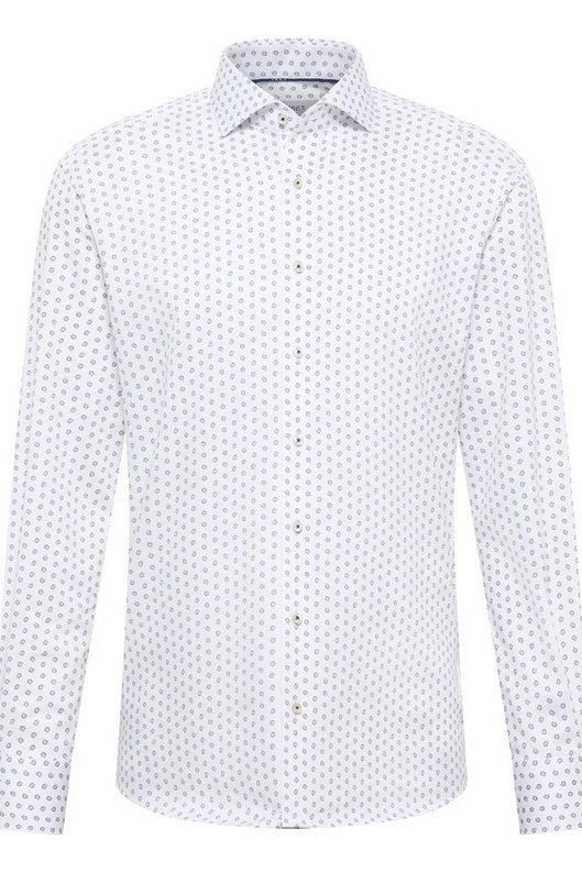Wholesale,1863 by Eterna, 1863 by Eterna White with Micro Paisley Print Modern Fit Shirt, White, Extra Large-52-Tag17.5