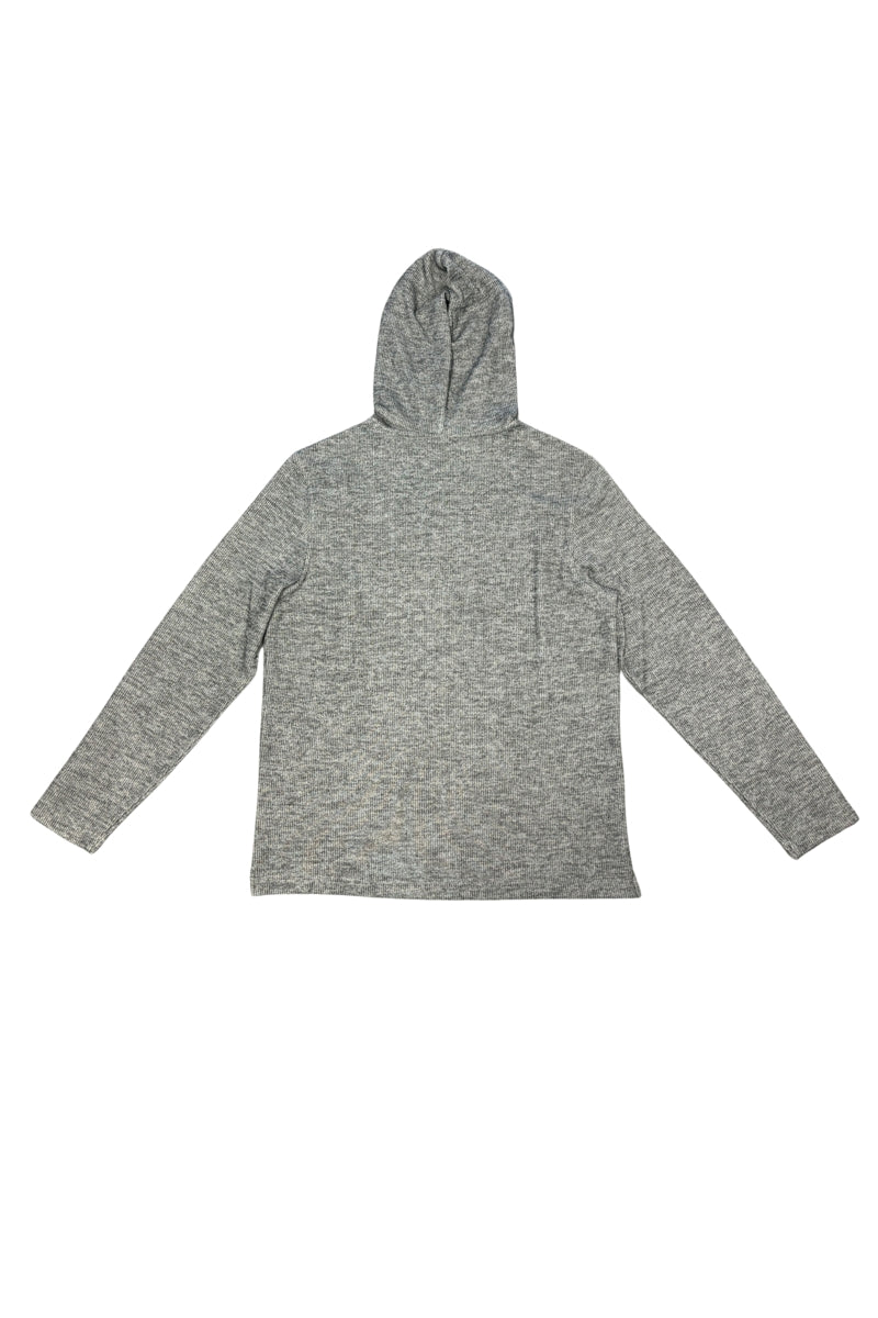 Wholesale,Nicoby Age of Wisdom, Nicoby Age of Wisdom Grey Henley Hoodie, Grey, Extra Large-46-TagXL