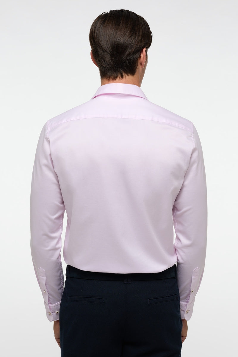 Wholesale,Eterna, 1863 by Eterna Rose Structured Twill Slim Fit Shirt, Pink, Small-38-Tag15Small-40-Tag15.5Medium-42-Tag16Large-45-Tag17