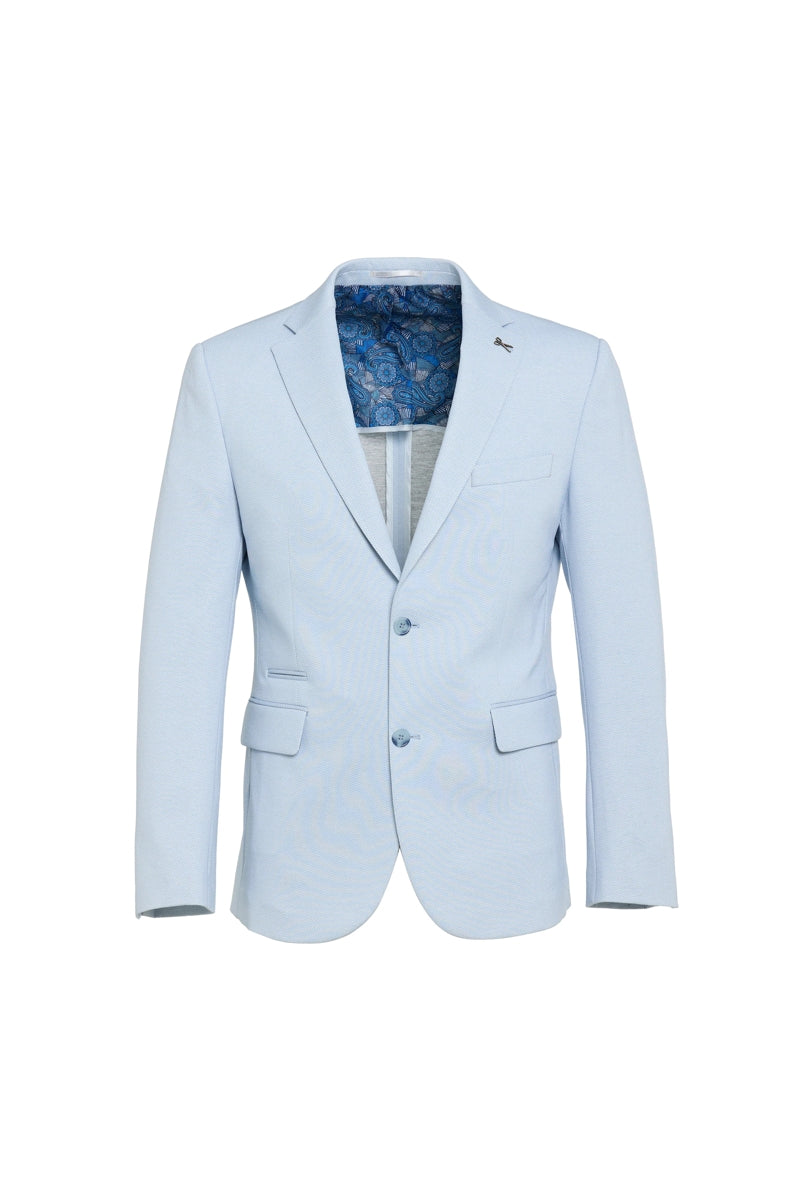 Wholesale,Luchiano Visconti, Luchiano Visconti Sky Herringbone Blazer, Blue, Small-36-Tag36Small-38-Tag38Medium-40-Tag40Extra Extra Large-50-Tag50