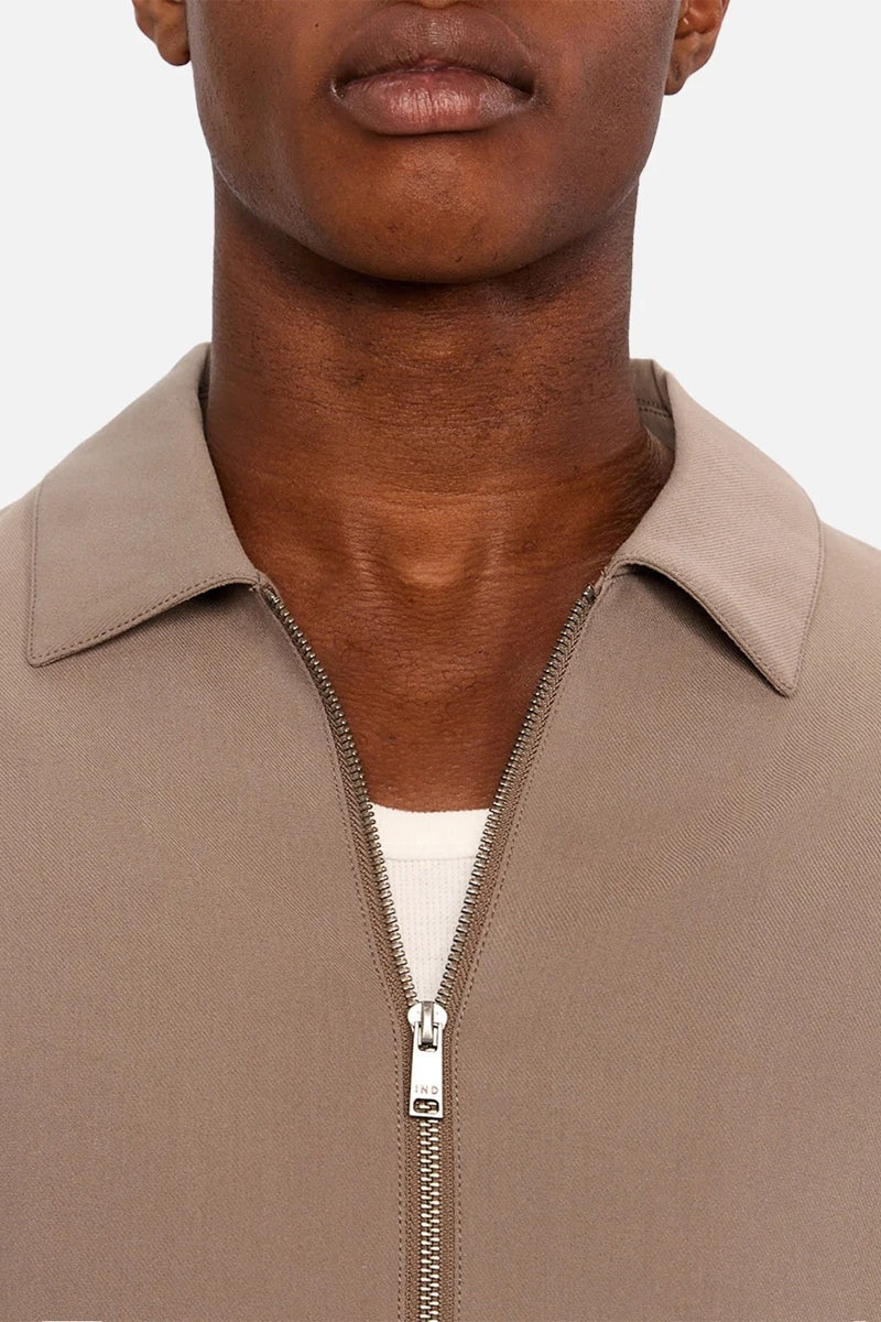 Wholesale,INDUSTRIE AUSTRALIA, INDUSTRIE AUSTRALIA Taupe Bomber Jacket, Tan, Small-45-TagSMedium-47-TagMLarge-49-TagLExtra Large-51-TagXLExtra Extra Large-53-TagXXL