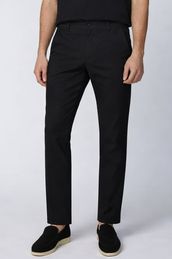 Wholesale,Projek Raw, Projek Raw Black Relaxed Bungee Chino Pant, Black, 30W-31L-Tag30
