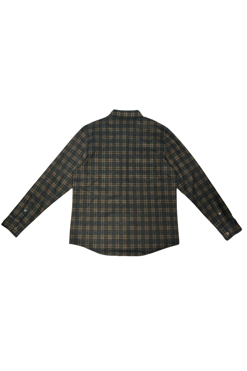 Nicoby Age of Wisdom Walnut Plaid Flannel Shirt