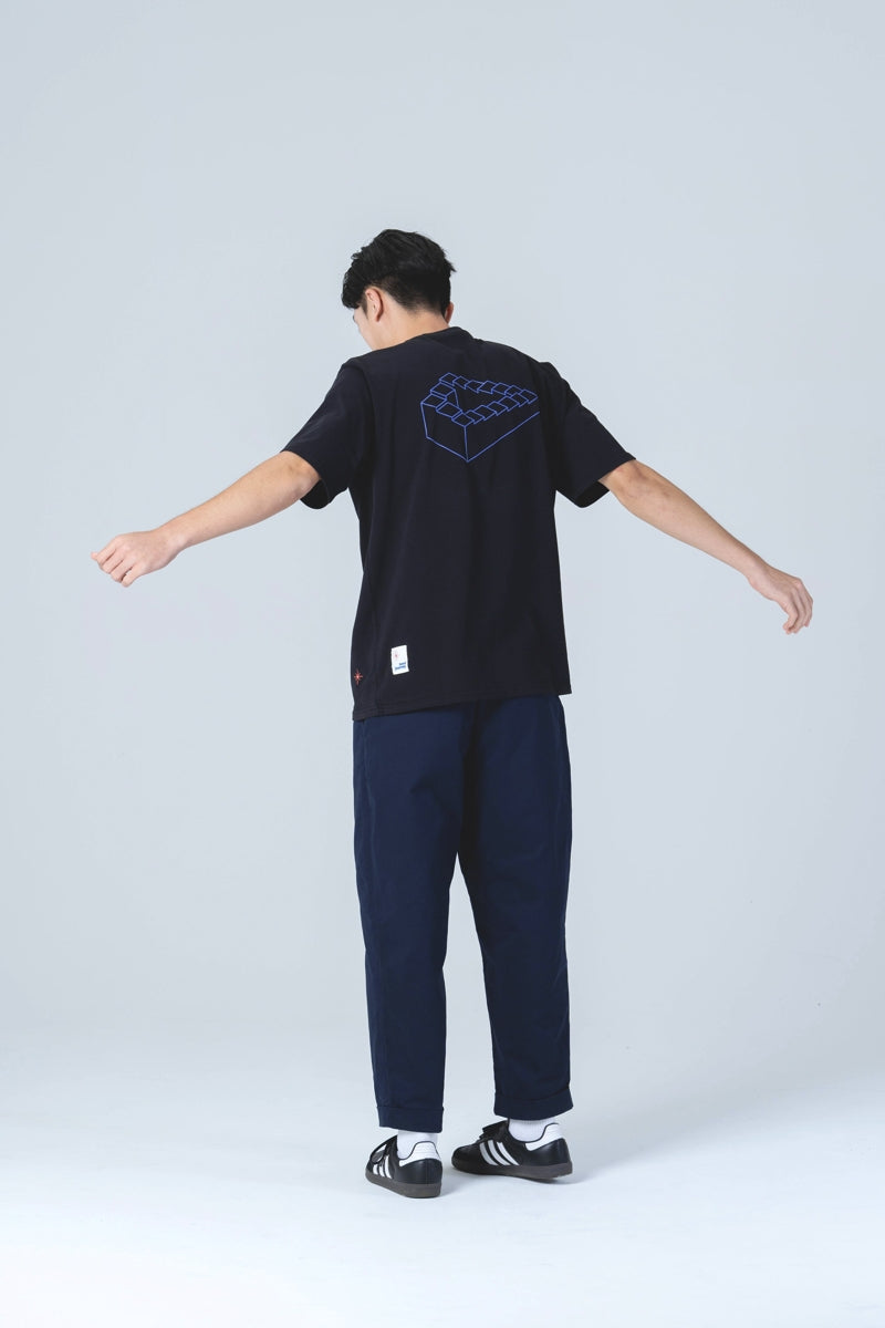 Direct From Brand,HUTCH ASAP, HUTCH Black Cotton Graphic Tee, Black, Extra Extra Large-49-TagXXL