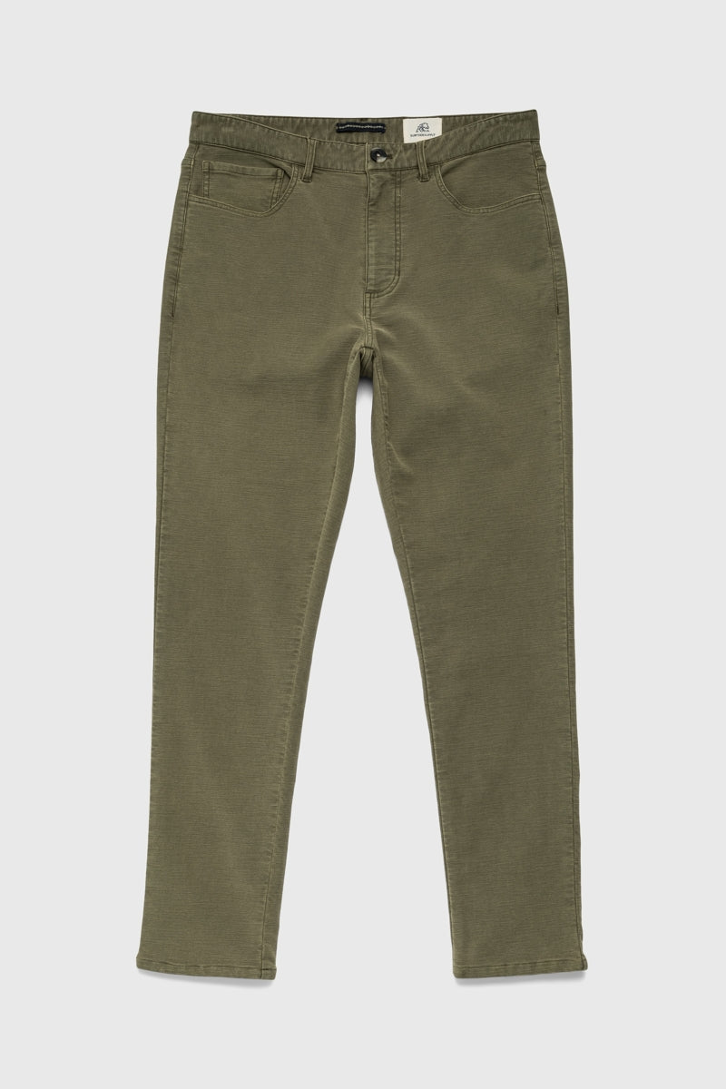 Wholesale,Surfside Supply, Surfside Supply Olive Soft French Terry Twill Stretch Pant, Green, 36W-32L-Tag36