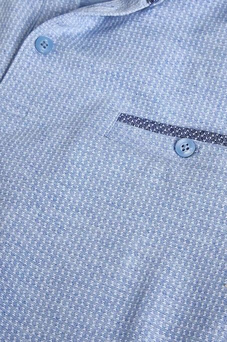 Wholesale,Nicoby Age of Wisdom, Nicoby Age of Wisdom Blue Jacquard Pattern Polo, Blue, Small-41-TagSMedium-43-TagMLarge-45-TagLExtra Large-48-TagXLExtra Extra Large-51-TagXXL