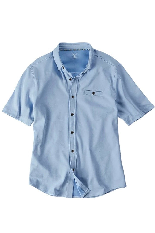 Wholesale,Nicoby Age of Wisdom, Nicoby Age of Wisdom Blue Knit Shirt, Blue, Extra Extra Large-51-TagXXL