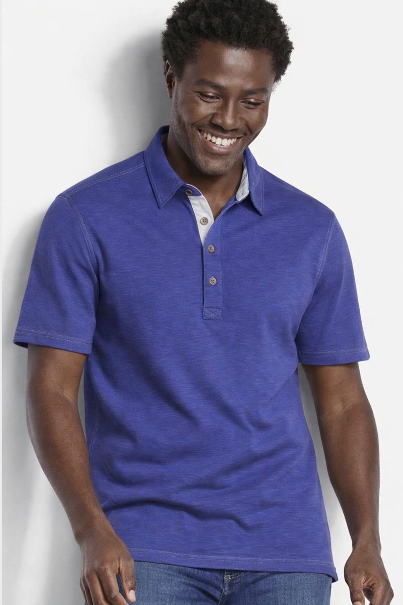 Wholesale,Nicoby Age of Wisdom, Nicoby Age of Wisdom Grape Slub Polynosic Polo, Purple, Extra Extra Large-50-TagXXL