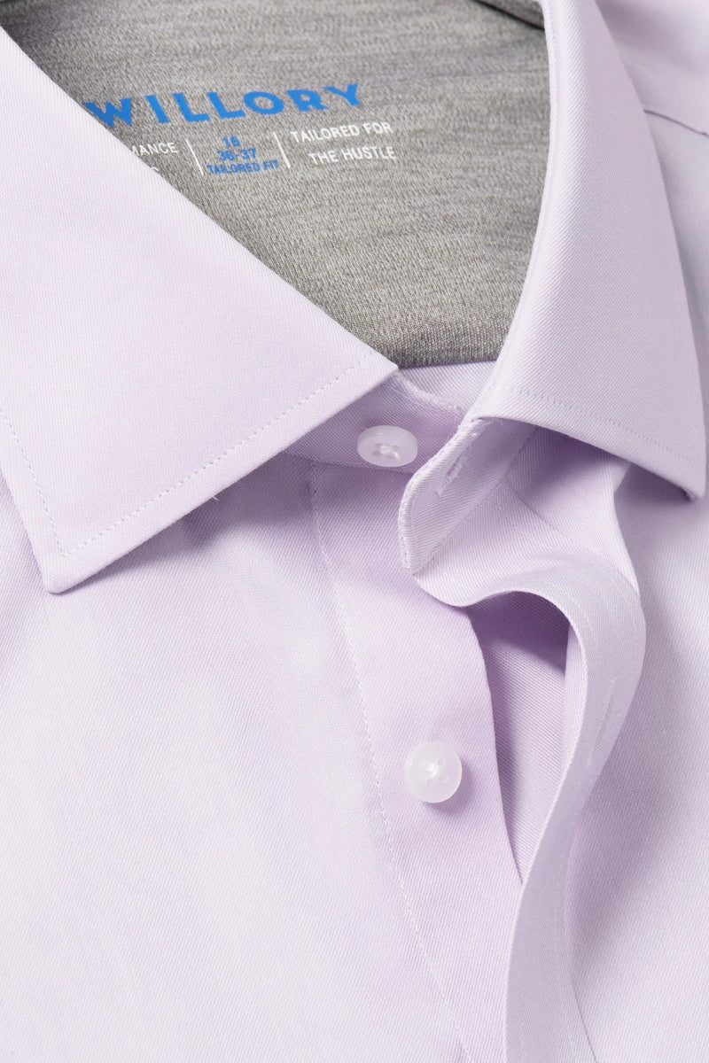Wholesale,Twillory, Twillory Lavender Performance Shirt, Purple, Medium-43-Tag15.5