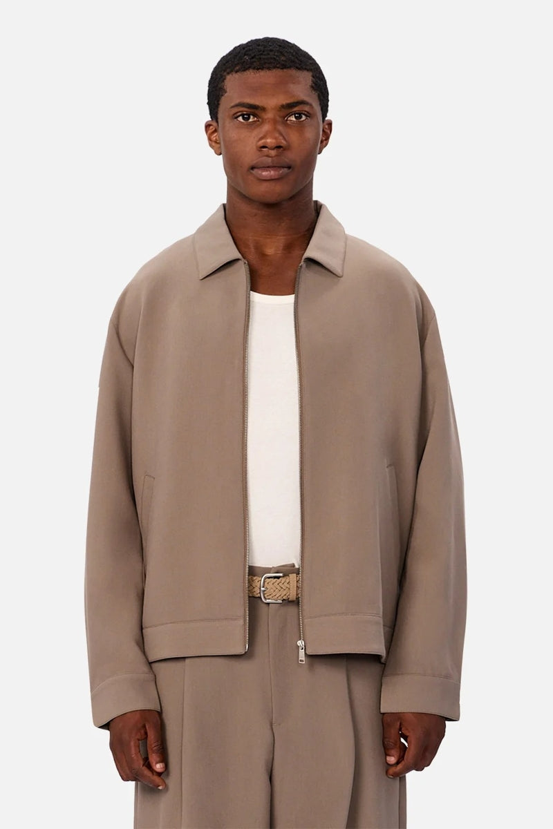 Wholesale,INDUSTRIE AUSTRALIA, INDUSTRIE AUSTRALIA Taupe Bomber Jacket, Tan, Small-45-TagSMedium-47-TagMLarge-49-TagLExtra Large-51-TagXLExtra Extra Large-53-TagXXL