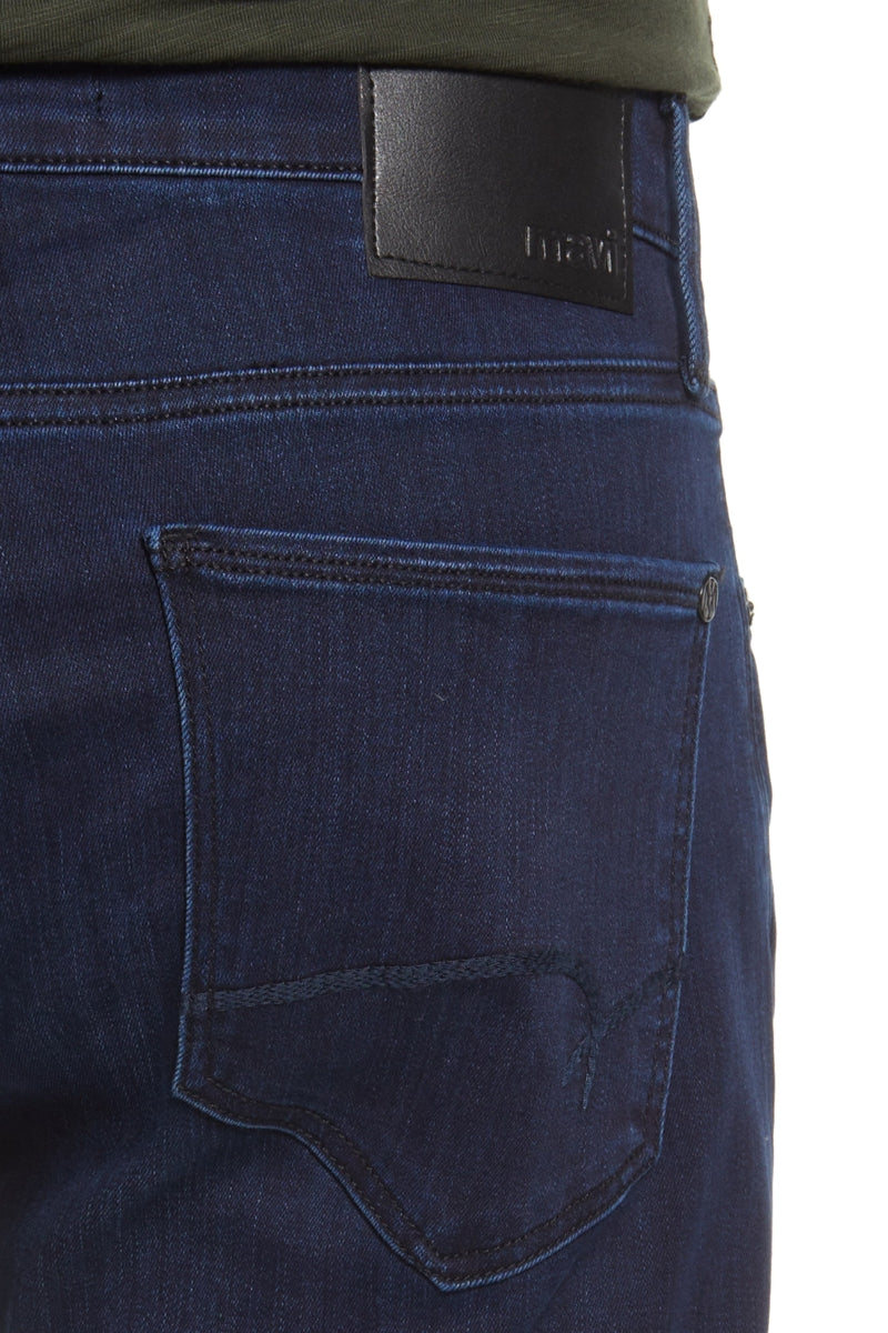 Wholesale,Mavi, Mavi Ink Brushed Supermove Zach Straight Leg Jeans, Blue, 34W-32L-Tag34