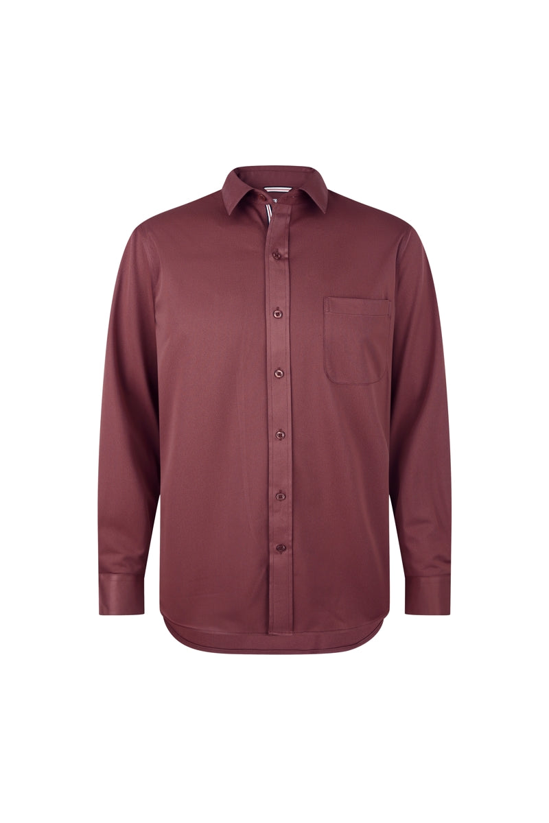 Wholesale,American Heritage, American Heritage Rust Performance Printed Shirt, Red, Large-46-TagL