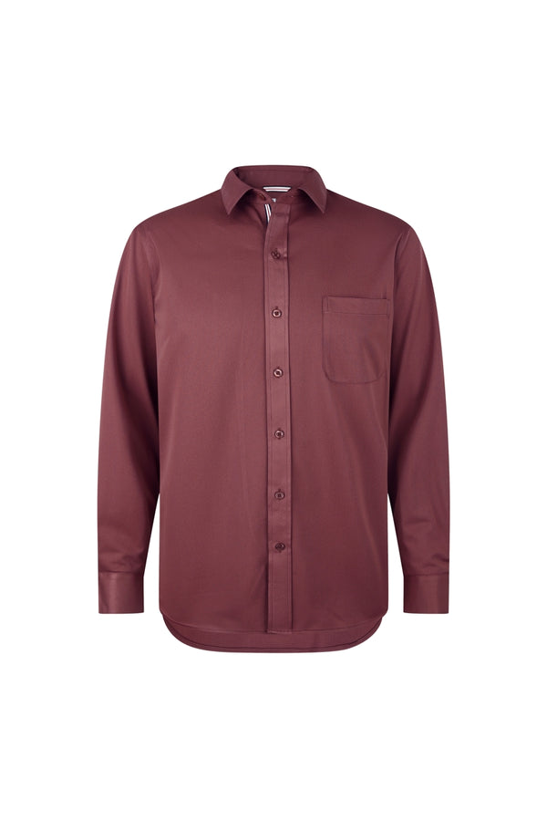 American Heritage Rust Performance Printed Shirt