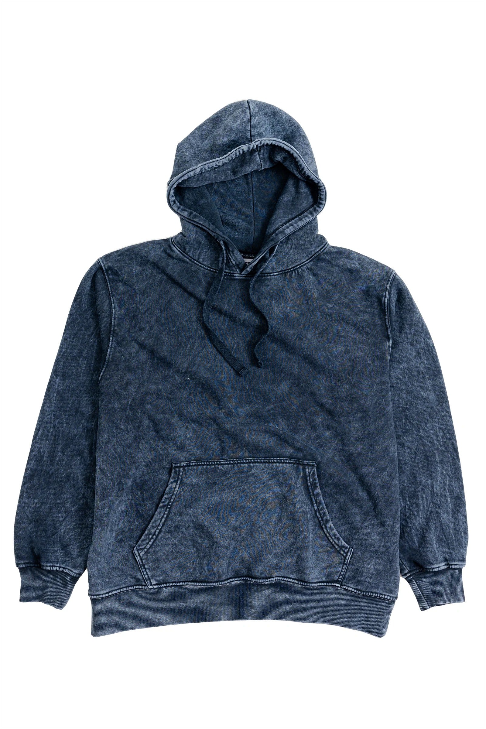 Wholesale,Original Paperbacks, Original Paperbacks Navy Mineral Wash Hoodie, Blue, Large-46-TagL
