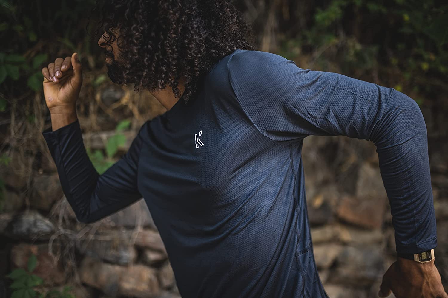 Taelor.Style, Koup Black Cinnamon-Infused Anti-Odor Performance Tee, Black, Medium-42-TagMMedium-41-TagM