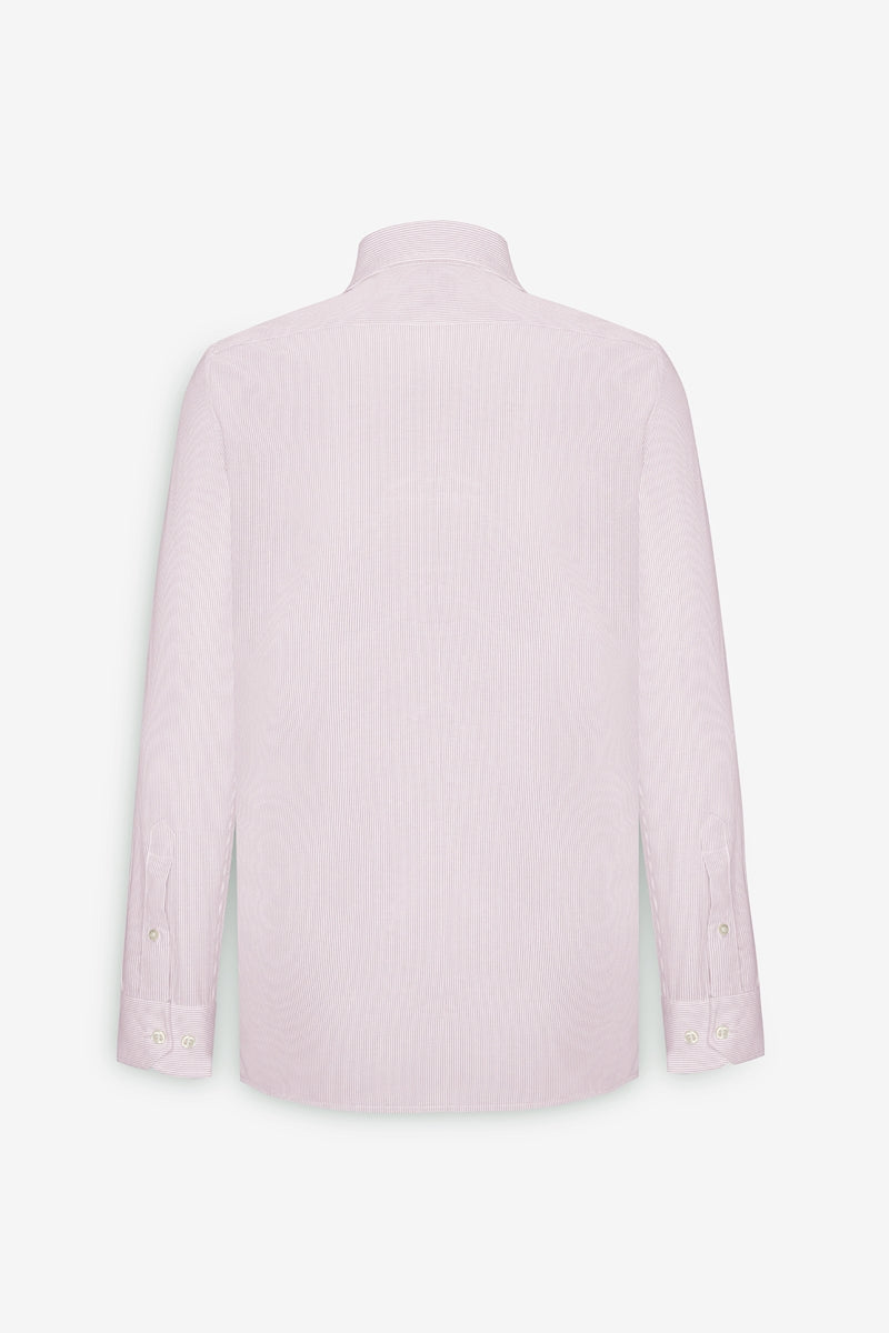 Wholesale,Altinyildiz Classics, Altinyildiz Classics Pink/White Striped Slim Fit Shirt, Pink, Small-38-TagS