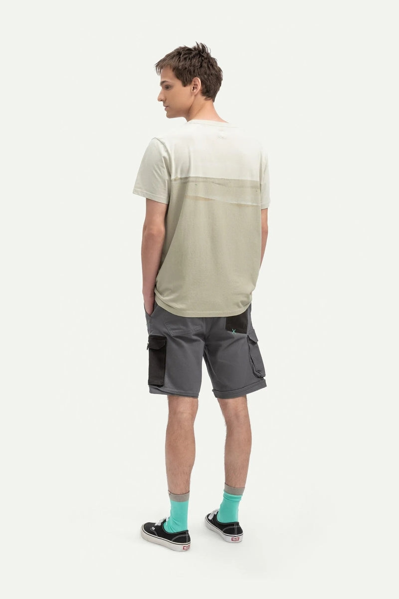 Wholesale,KAFT, KAFT Sand Desert Landscape Design Print T-Shirt, Tan, Medium-42-TagM