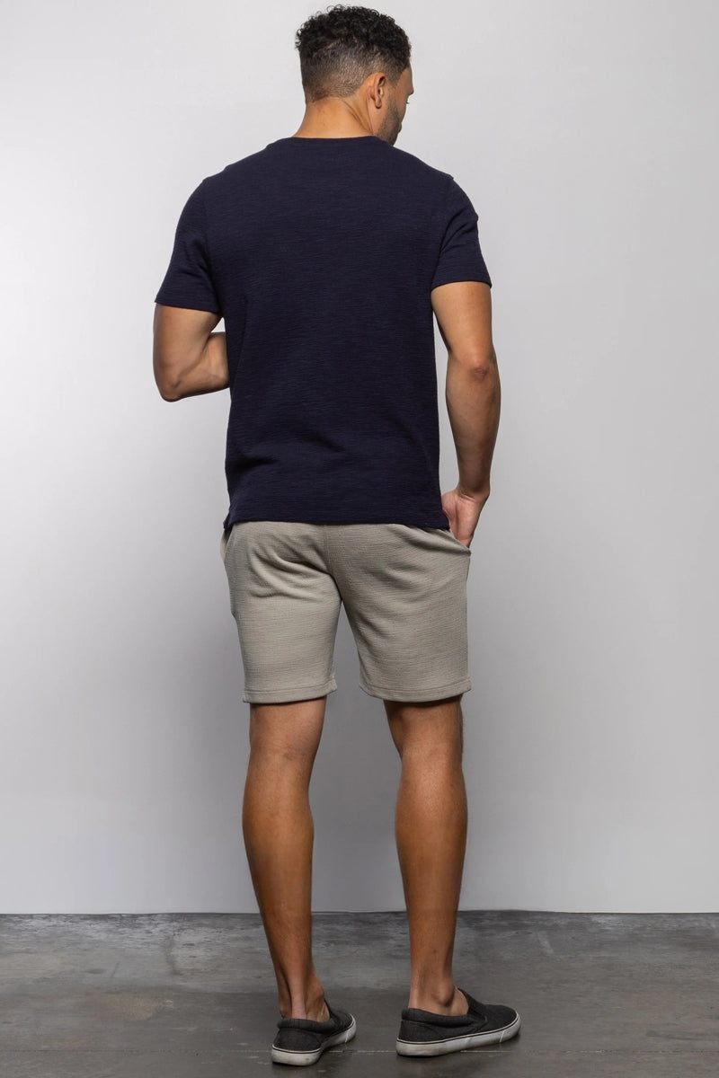 Wholesale,Mason Cruz, Mason Cruz Navy Textured Knit Tee, Blue, Extra Large-46-TagXL