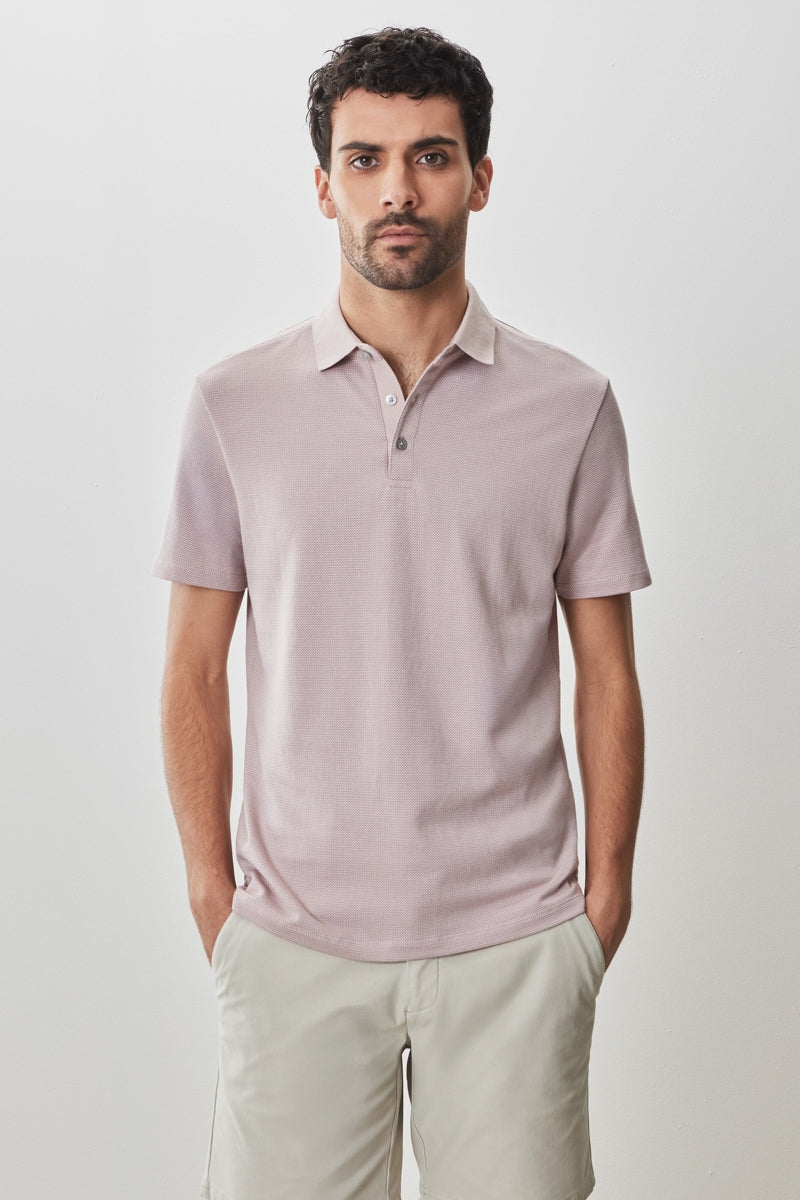 Wholesale,Robert Barakett, Robert Barakett Light Pink Gingham Stripe Polo, Pink, Medium-42-TagMLarge-44-TagLExtra Large-46-TagXLExtra Extra Large-49-TagXXL