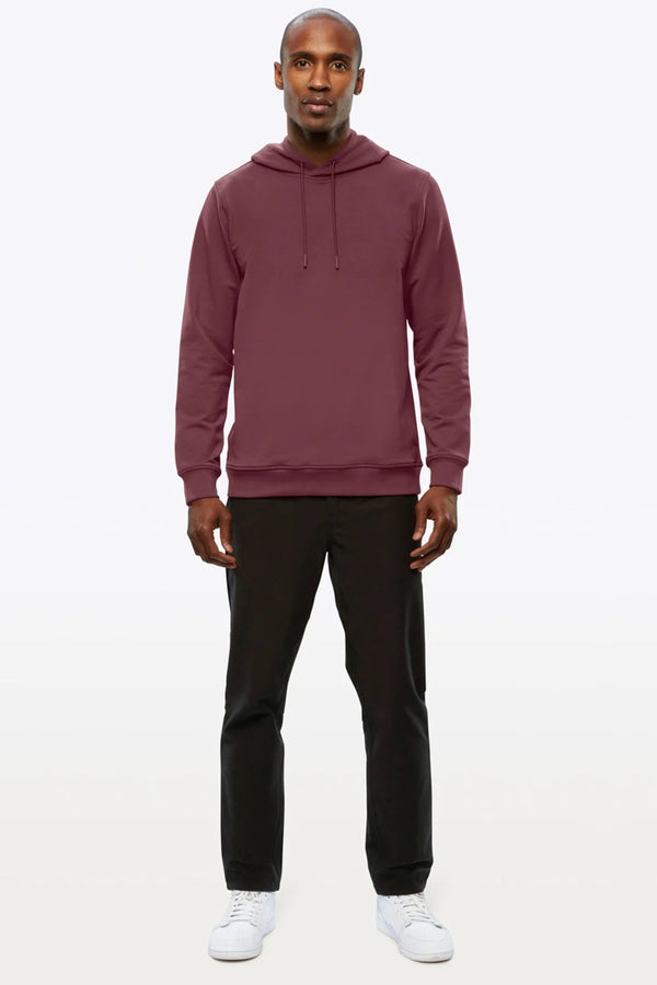 CUTS Maroon French Terry Hoodie