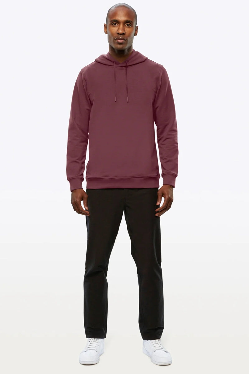 Wholesale,CUTS, CUTS Maroon French Terry Hoodie, Red, Medium-44-TagM