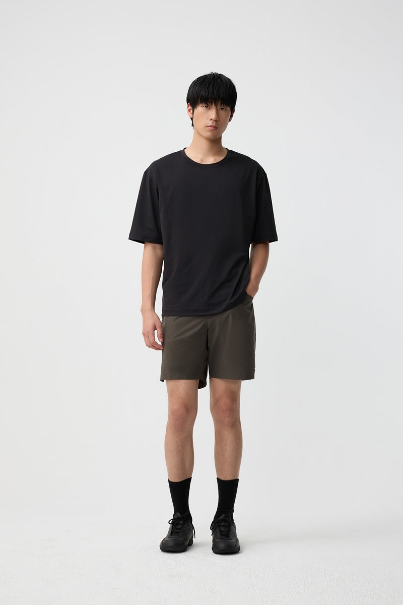 Direct From Brand,FYNE, FYNE Black Moisture Absorption T-Shirt, Black, Small-41-TagSMedium-43-TagMLarge-45-TagLExtra Large-47-TagXL