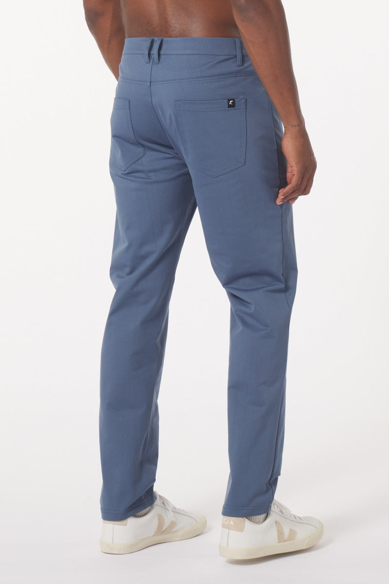 Wholesale,Glyder, Glyder Washed Blue Warp Knit Chino Pant, Blue, 34W-31L-TagL