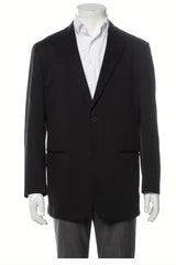 Theory Black Single Vent Blazer