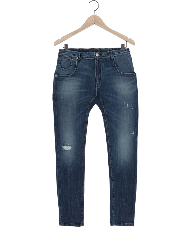 Wholesale,Reese De Luca, Reese De Luca Indigo Denim Pants, Blue, 32W-32L-TagM
