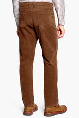 Johnston & Murphy Camel Stretch Corduroy Pants