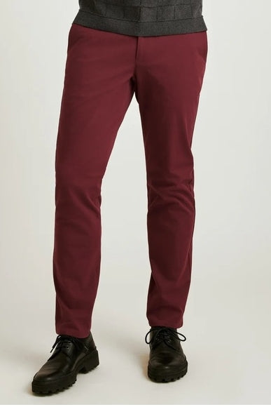 Wholesale,Bonobos, Bonobos Dark Red Slim Stretch Washed 2.0 Chino Pants, Red, 34W-34L-Tag34