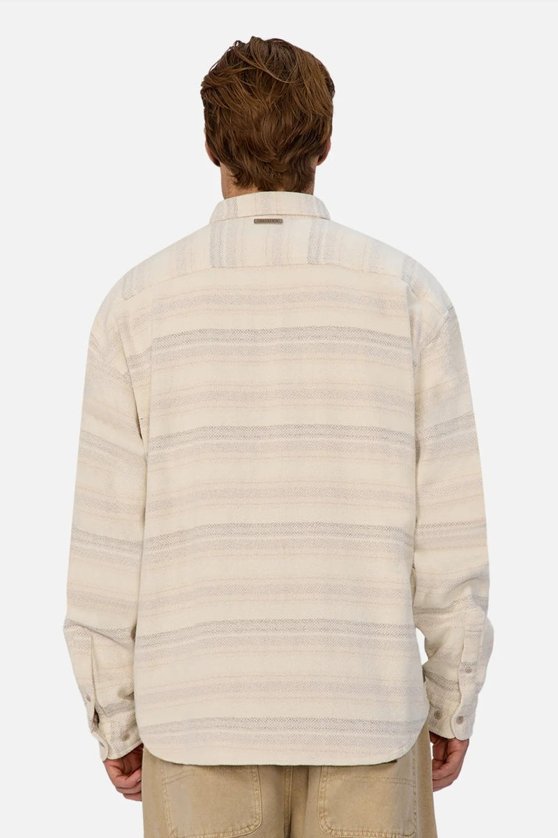Wholesale,INDUSTRIE AUSTRALIA, INDUSTRIE AUSTRALIA Beige Combo Soft Overshirt, Cream, Small-46-TagS