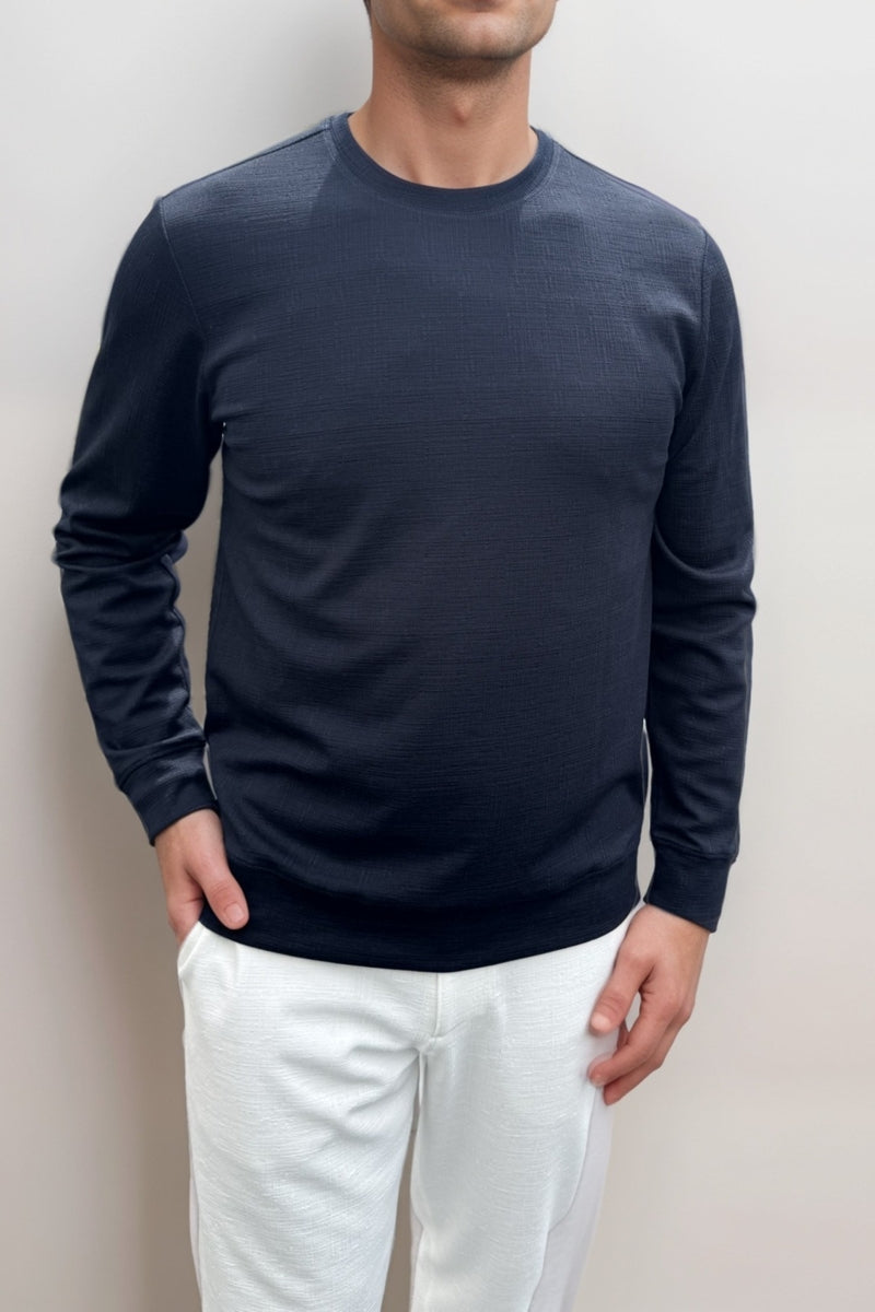 Wholesale,Mason Cruz, Mason Cruz Indigo Performance Knit T-shirt, Blue, Medium-41-TagMLarge-43-TagL