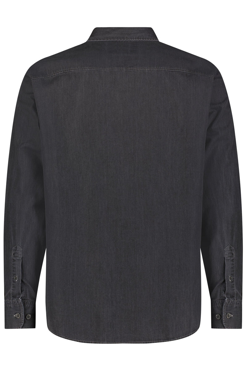 Wholesale,American Heritage, American Heritage Charcoal Grey Tencel Shirt, Grey, Large-46-TagL