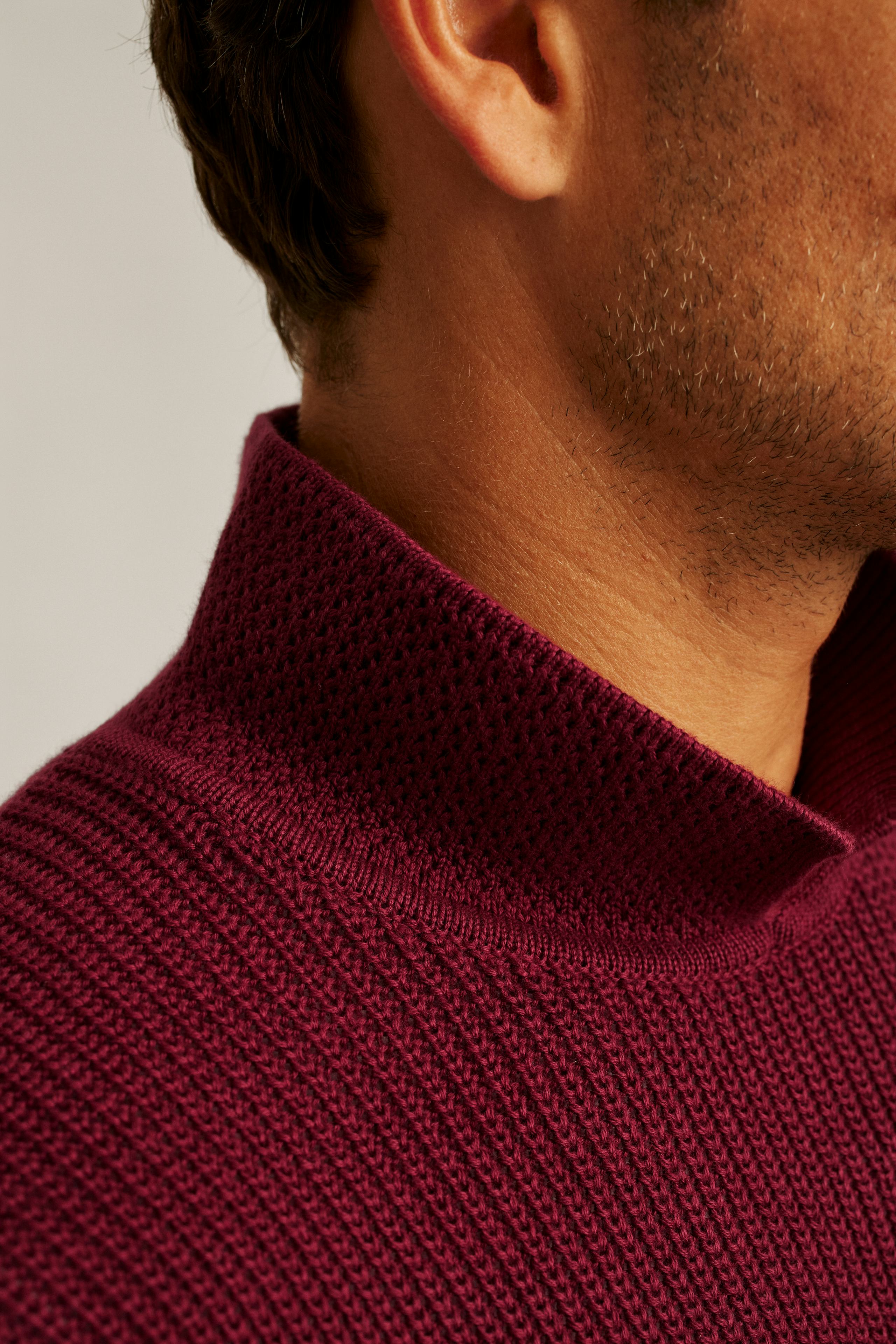 Wholesale,Bonobos, Bonobos Mahogany Red Soft Air Fisherman Collared Golf Polo, Red, Large-44-TagLMedium-42-TagM